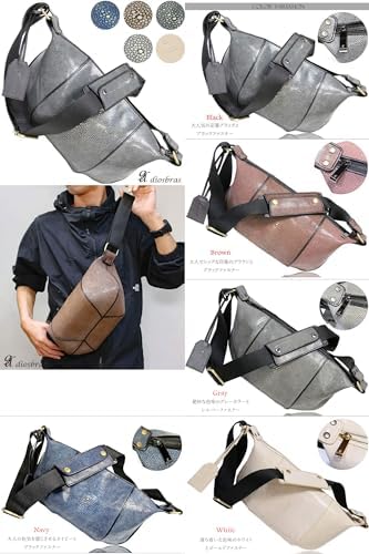 Amazon | [diosbras] ボディバッグ 本革 ワンショルダーバッグ